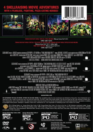 4 Film Favorites: Teenage Mutant Ninja Turtles [2DVD]