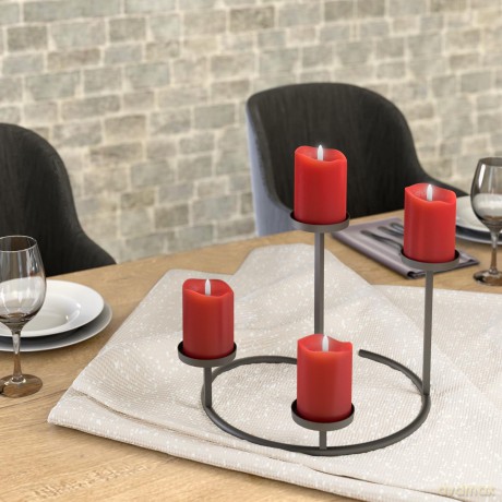 Goobay: 4 goobay LED-Kerzen rot