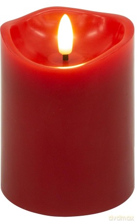 Goobay: 4 goobay LED-Kerzen rot