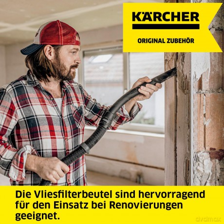 4 KRCHER KFI 489 Staubsaugerbeutel