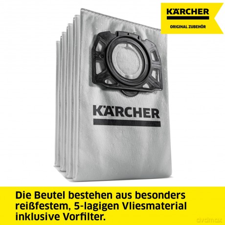 4 KRCHER KFI 489 Staubsaugerbeutel