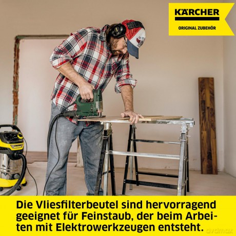 4 KRCHER KFI 489 Staubsaugerbeutel