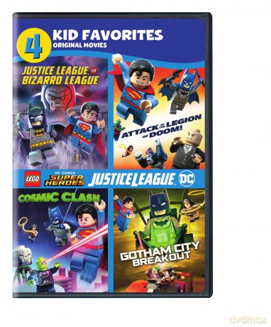 4 Kid Favorites: Lego Dc Super Heroes [2DVD]