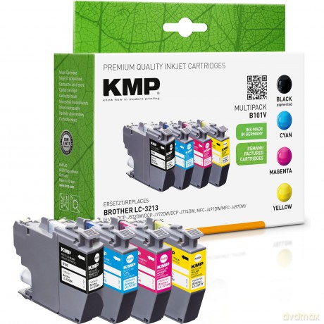 4 KMP B101V schwarz, cyan, magenta, gelb