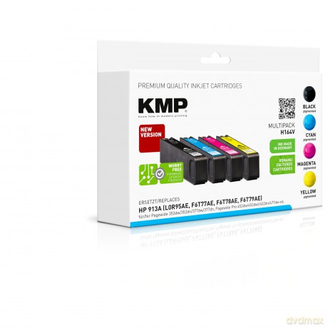 4 KMP H164V schwarz, cyan, magenta, gelb