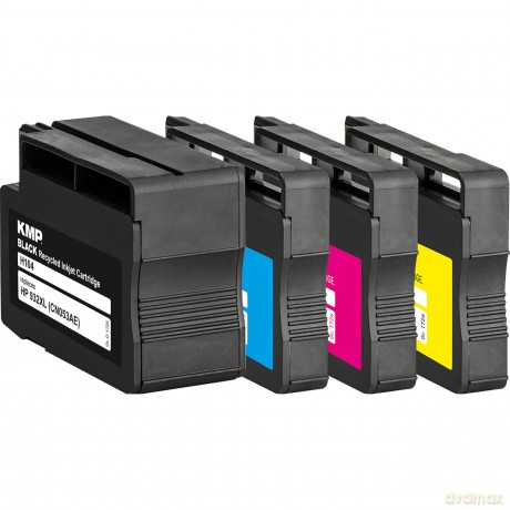 4 KMP H174V schwarz, cyan, magenta, gelb