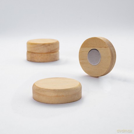 4 SIGEL Magnete braun 3,3 x 0,9 cm