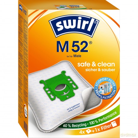 4 swirl MicroPor Plus M 52 Staubsauger