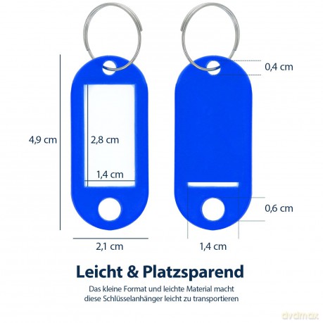 Westcott: 4 WESTCOTT Schlźsselanhnger farbsortier