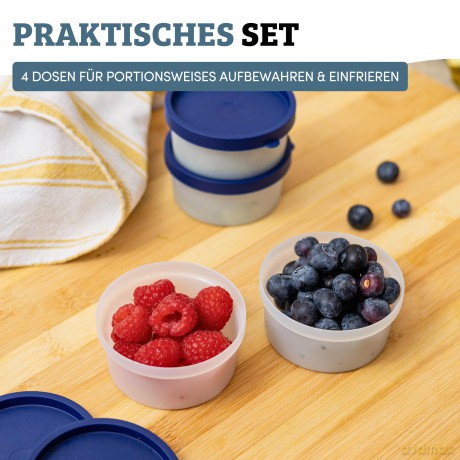 4 WESTMARK Frischhaltedosen Trio 3,9 cm