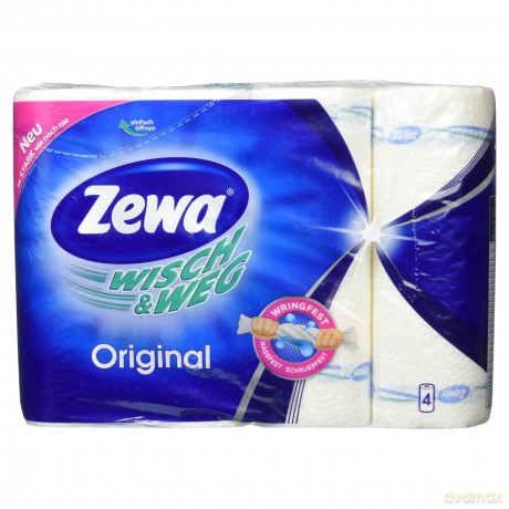 4 Zewa Kźchenrollen WISCH&WEG Original 2