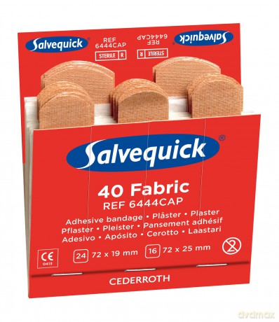 40 Salvequick Pflaster Textile 1009444V