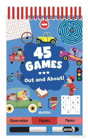 45 Games Out and About [KSIĄŻKA]