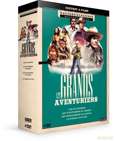 4dvd Les Grands Aventuriers [DVD]