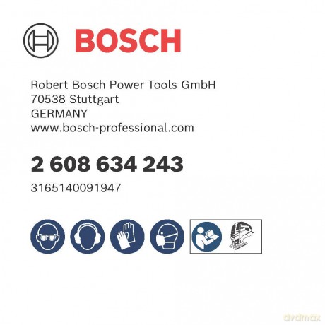 Bosch: 5 BOSCH PRO T344DF Stichsgebltter