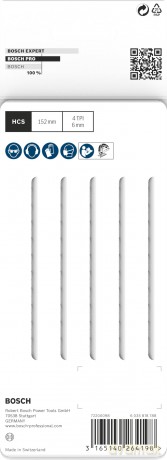 Bosch: 5 BOSCH Stichsgebltter