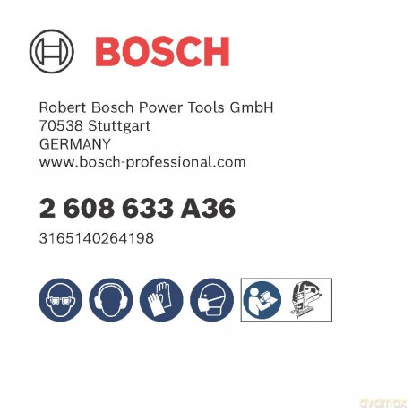 Bosch: 5 BOSCH Stichsgebltter