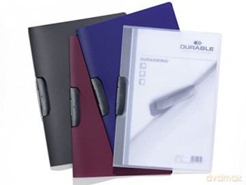 5 DURABLE Klemmhefter DURASWING blau DIN