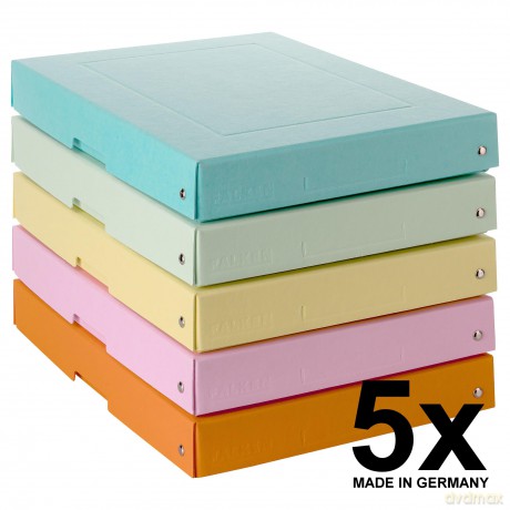 Falken: 5 FALKEN PURE Aufbewahrungsbox 500 Blatt