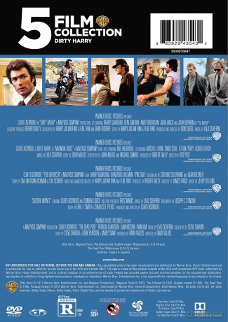 5 Film Collection: Dirty Harry [3DVD]