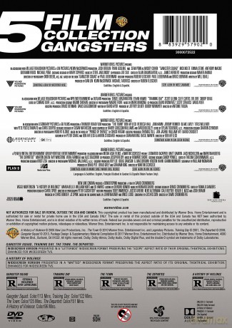 5 Film Collection: Gangsters [3DVD]