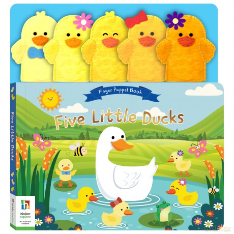 5 Finger Puppet Three Ducks [KSIĄŻKA]