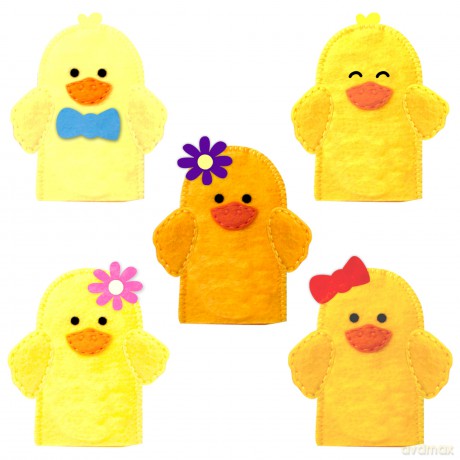 5 Finger Puppet Three Ducks [KSIĄŻKA]