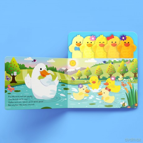 5 Finger Puppet Three Ducks [KSIĄŻKA]