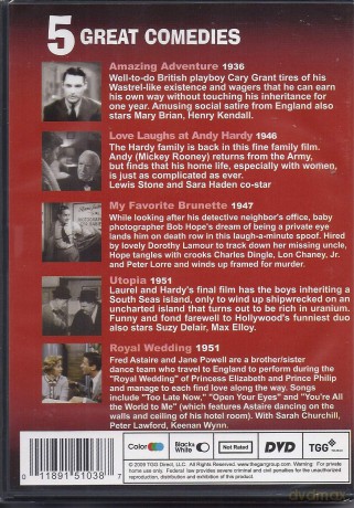 5 Great Comedies [DVD]