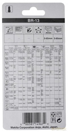Makita: 5 makita A-85793 Stichsgebltter