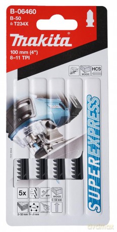 Makita: 5 makita B-06460 Stichsgebltter