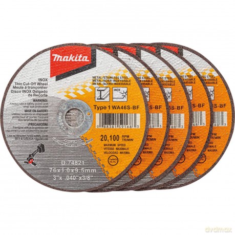 Makita: 5 makita Trennscheiben D-74815-5