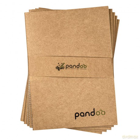 Pandoo: 5 pandoo Notizheft DIN A4 DIN A4 blanko