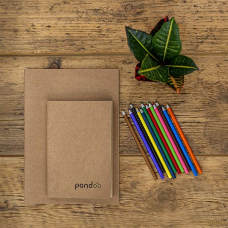 Pandoo: 5 pandoo Notizheft Notizheft DIN A5 DIN
