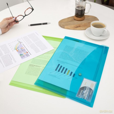 Rapescoâž: 5 RAPESCO Sammelmappen DIN A4 farbsorti