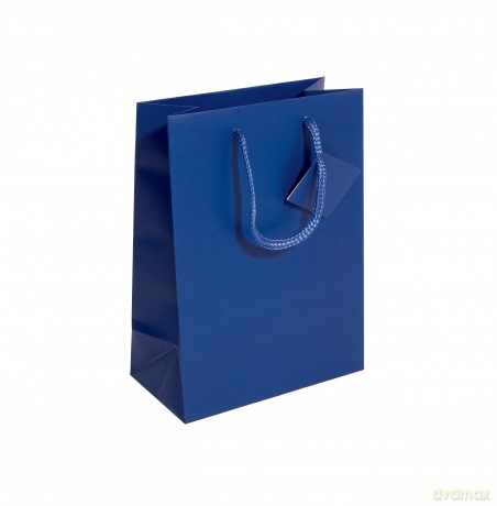 Sigel: 5 SIGEL Geschenktaschen blau 17,0 x 23,0