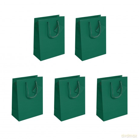 Sigel: 5 SIGEL Geschenktaschen grźn 17,0 x 23,0