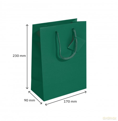 Sigel: 5 SIGEL Geschenktaschen grźn 17,0 x 23,0