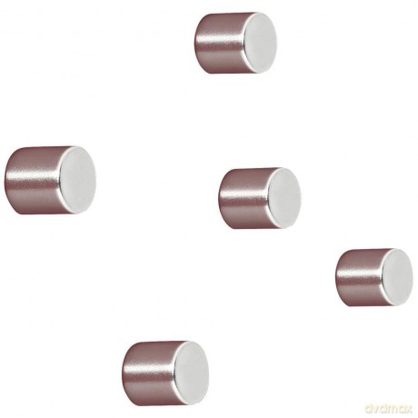 Sigel: 5 SIGEL Strong Magnete silber 1,0 x 1,