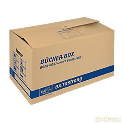 5 tidyPac Umzugskartons Bźcher-Box 58,0