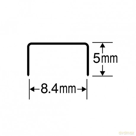 Max: 5.000 MAX Heftklammern No. 10-5M