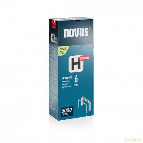 Novus: 5.000 novus Tackerklammern 37/6 Feindrah