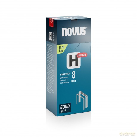 Novus: 5.000 novus Tackerklammern 37/8 Feindrah
