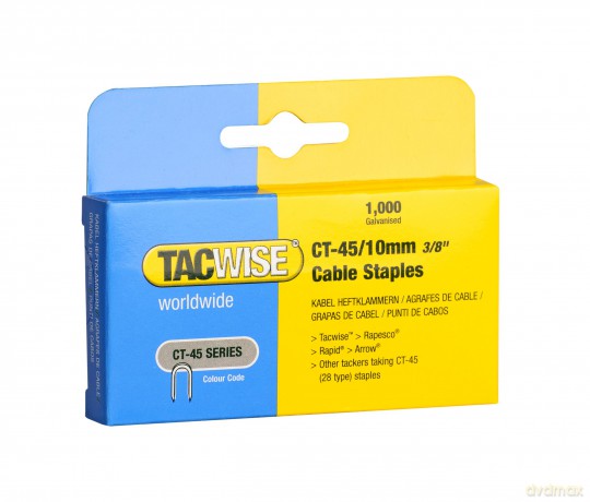 Tacwiseâ˘: 5.000 TACWISEâ˘ Tackerklammern Typ CT-45/