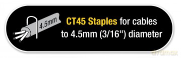 Tacwiseâ˘: 5.000 TACWISEâ˘ Tackerklammern Typ CT-45/
