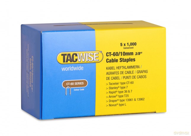 Tacwiseâ˘: 5.000 TACWISEâ˘ Tackerklammern Typ CT-60/