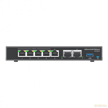 5+2P Grandstream GCC6010 UC PoE