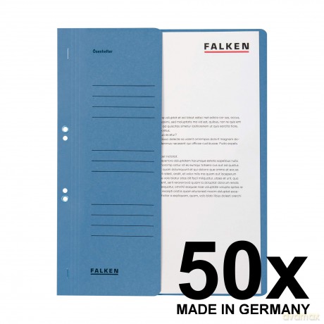 50 FALKEN senhefter blau DIN A4