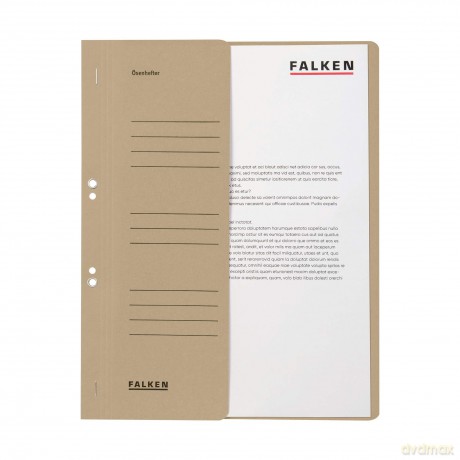 50 FALKEN senhefter grau DIN A4