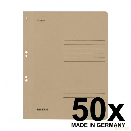 50 FALKEN senhefter grau DIN A4